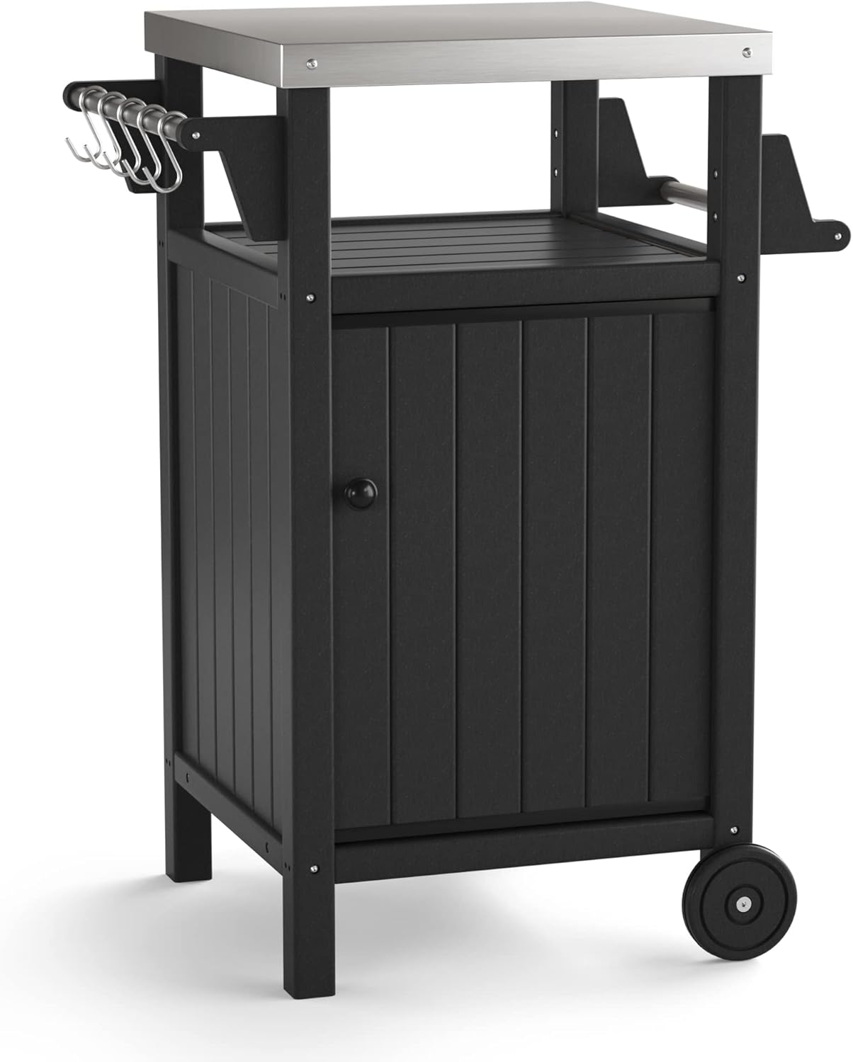 Movable Portable Outdoor Table for Kitchen and BBQ Needs
