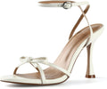 Bow Heels 4 IN Stiletto Heeled Sandals - Elegant Summer Heels