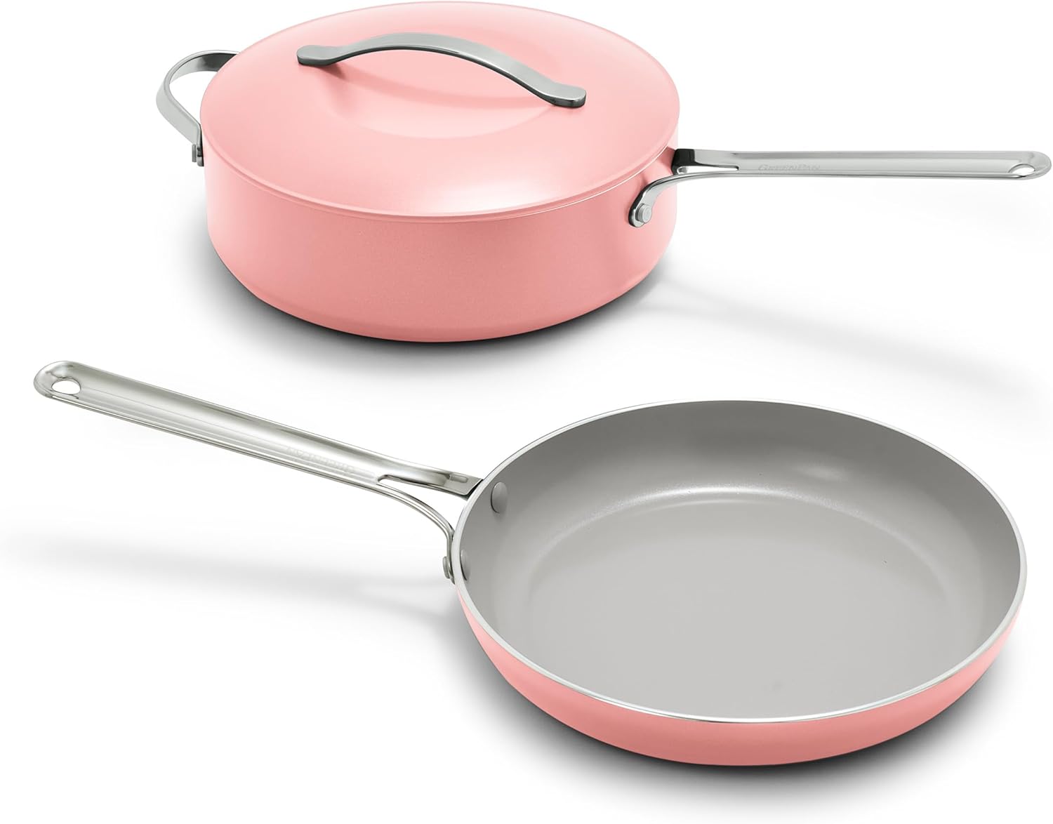 GreenPan Nova 10 Frying Pan and 4.37QT Saute Pan Set