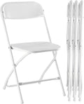Sweetcrispy Folding Chair 4 Pack for Indoor and Outdoor Use
