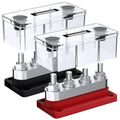 2 pcs 600A High Current Bus Bar with 4 Studs M10 - Durable Power