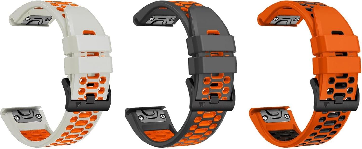 22mm Quickfit Watch Band for Garmin Fenix 5 6 7 Pro Solar