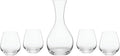 Lenox Tuscany Classics 5-Piece Decanter & Glass Set - Elegant Hostess