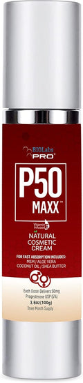 BIOLABS PRO All Natural P50 Maxx Cream 50mg Progesterone per Dose