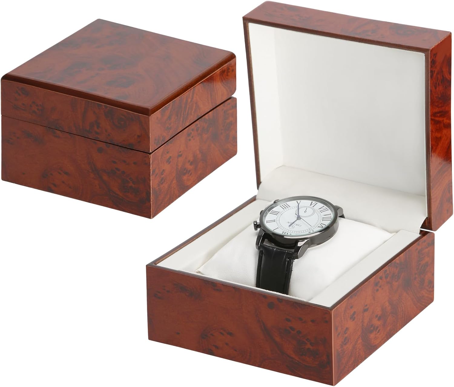 Premium Wooden Watch Gift Box - Elegant Storage for Watches