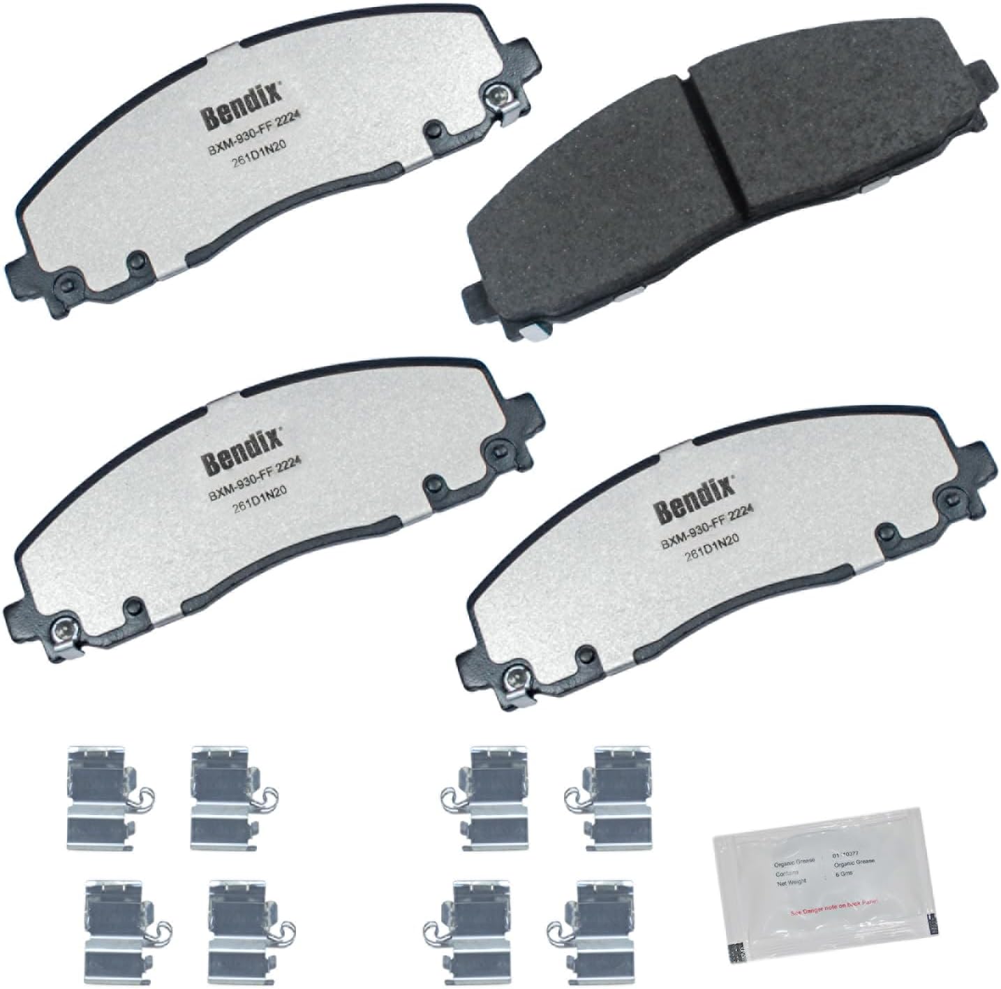 Bendix Fleet Metlok MKD2224FM Semi-Metallic Brake Pads Review