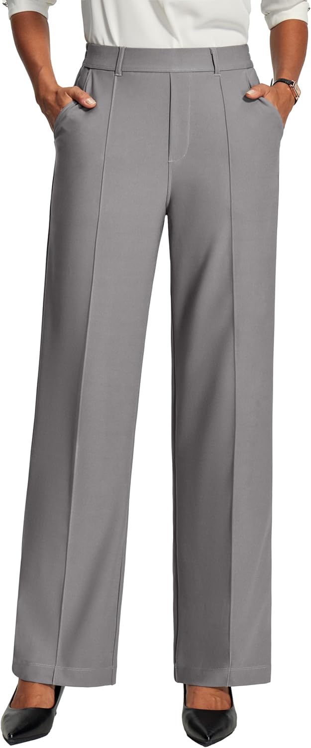 IUGA Womens Dress Pants for Business Casual Office Wear