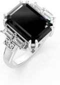 Unique Handmade Black Onyx 925 Sterling Silver Ring for Women