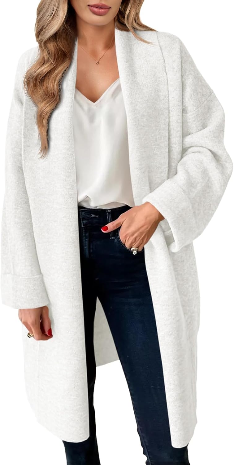 Saodimallsu Womens Long Cardigan Sweaters for Cozy Fall Style
