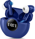 ZIDOXING Wireless Earbuds: 48H Playback, HiFi Stereo Sound