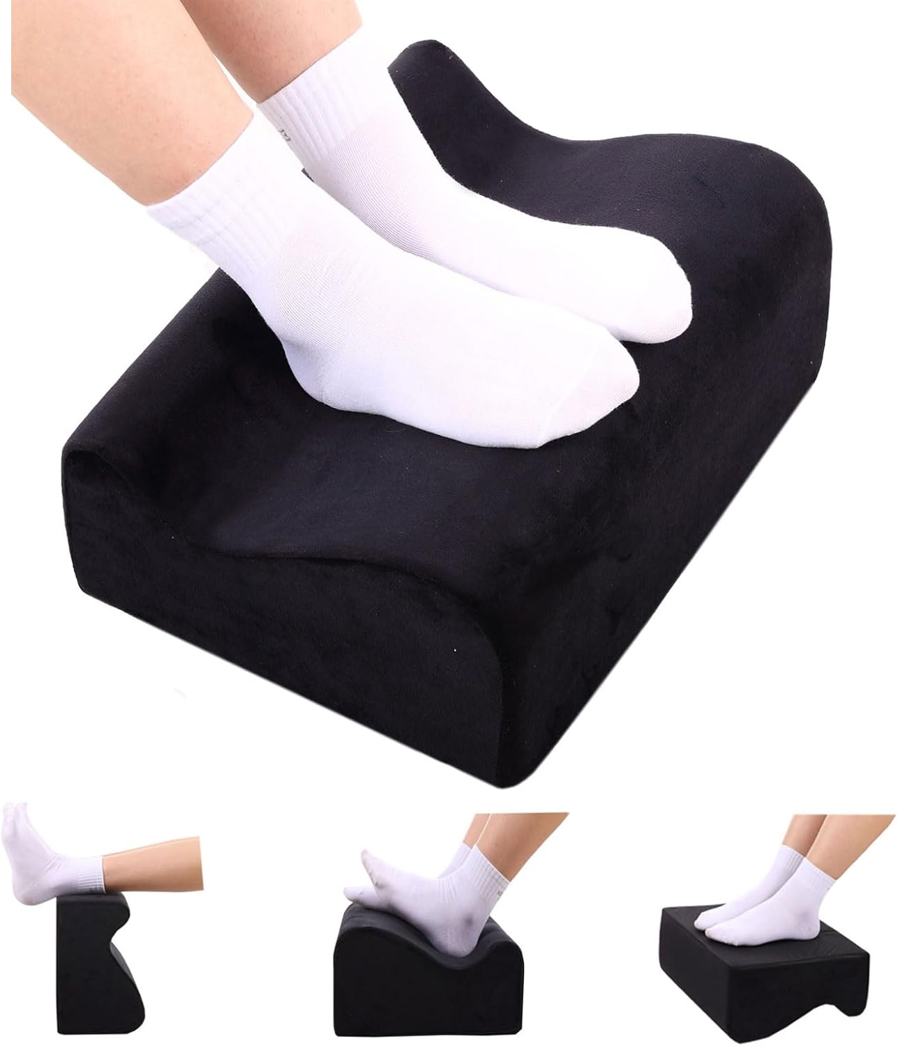 Foot Rest for Under Desk at Work - Ergonomic Support Pillow