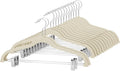 Cozymood Velvet Skirt Hangers - Space Saving Clothes Hanger