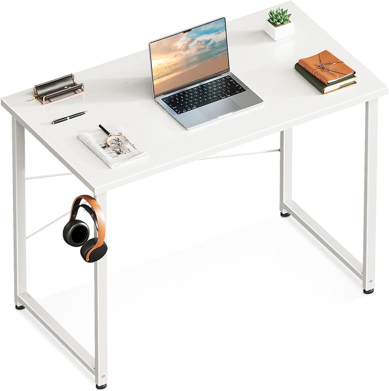 Casaottima 32 Small Computer Desk - Space-Saving Modern Design