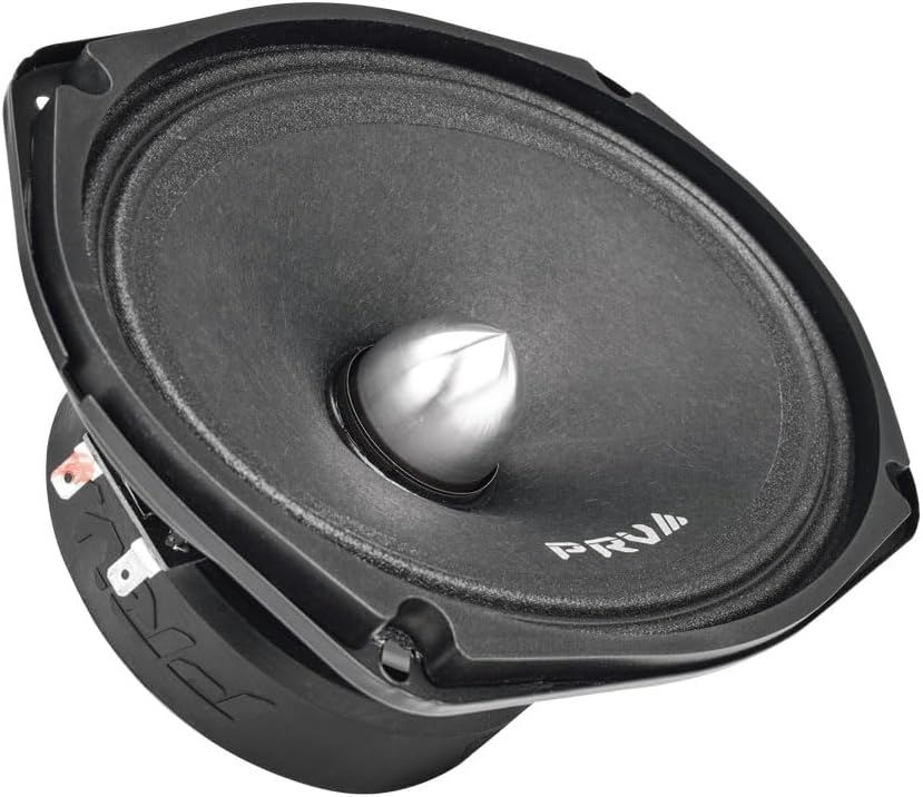 PRV AUDIO 69MR500-4 Bullet Midrange Speaker for Car Audio