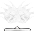 59in Double Layered Worship Flags for Dance Church - Set of 2