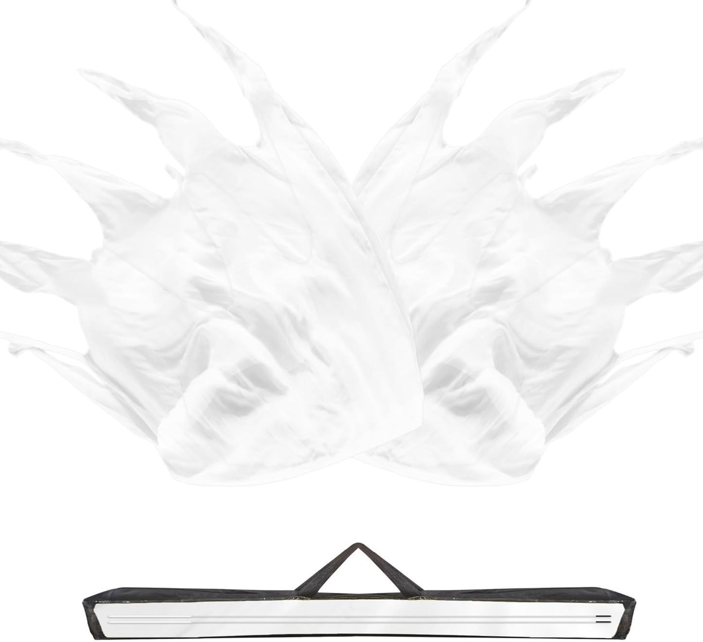 59 Inch Double Layered Worship Flags for Dance and Praise