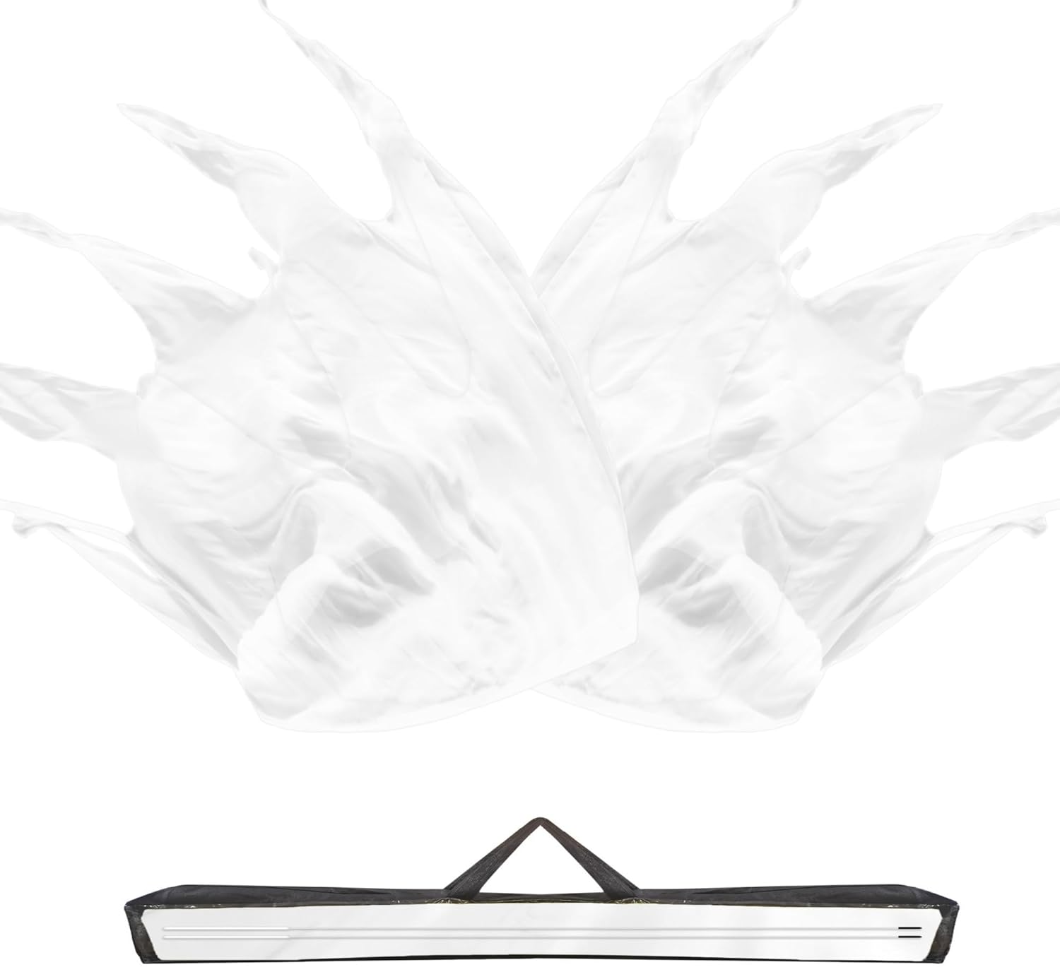 59 Inch Double Layered Worship Flags for Dance and Praise