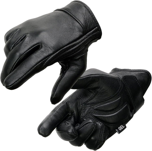 Milwaukee Leather Gel Padded Wrist Gloves - Ultimate Protection!