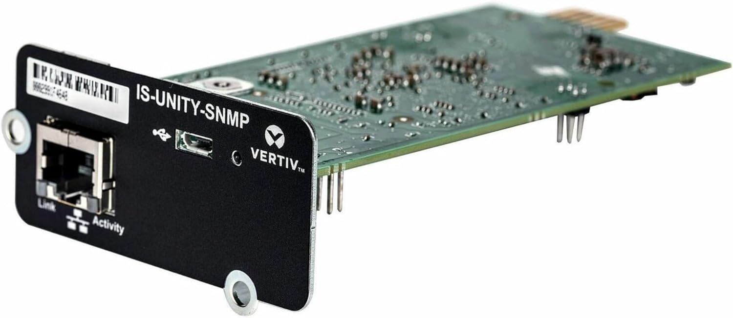 Vertiv Liebert IntelliSlot Unity Network Card for Remote Monitoring