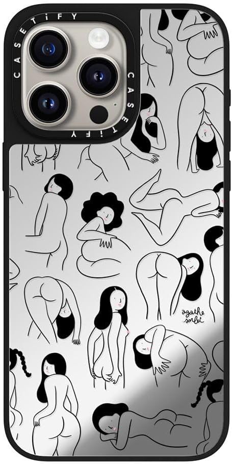 CASETiFY Mirror iPhone 15 Pro Max Case with 4.9ft Drop Protection