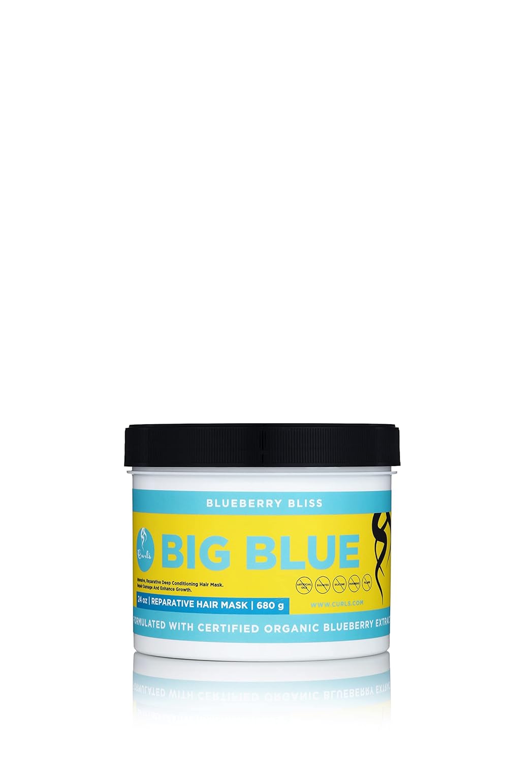 Curls Blueberry Bliss Reparative Hair Mask for Healthy Curls
