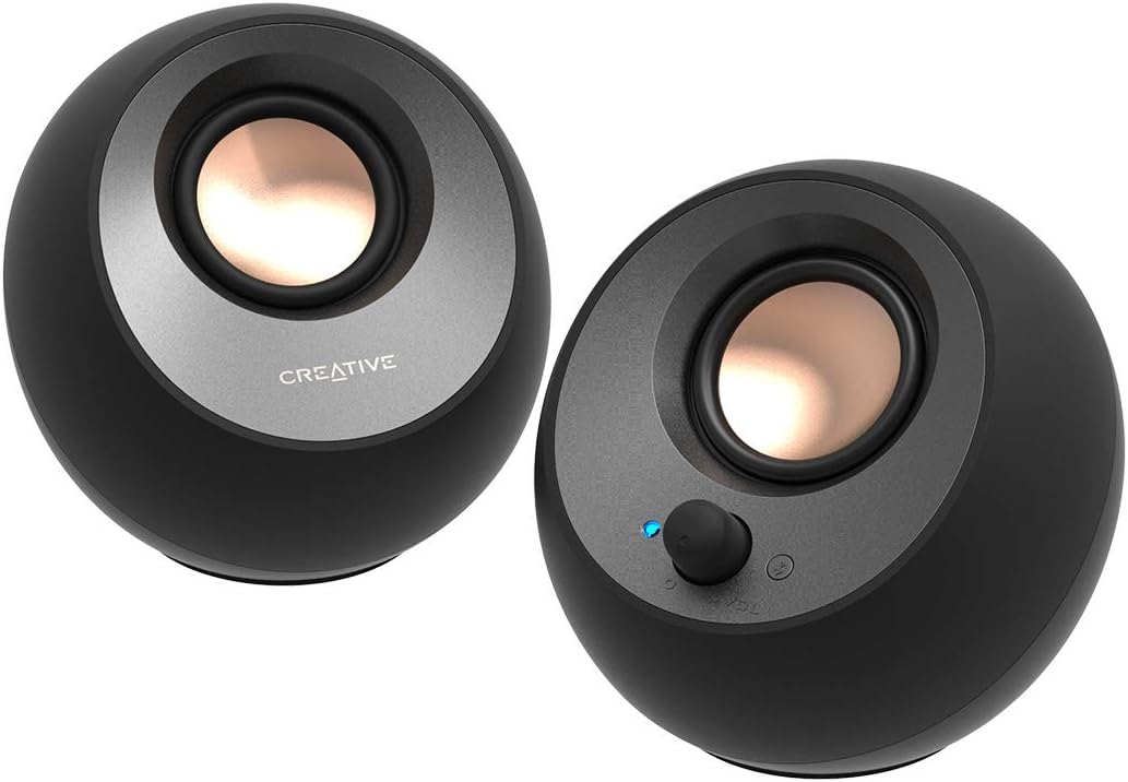 Creative Pebble V3 USB-C Desktop Speakers with Bluetooth 5.0