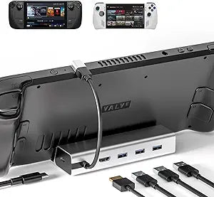 Upgraded 4K@60Hz TV Docking Station for Valve Steam Deck