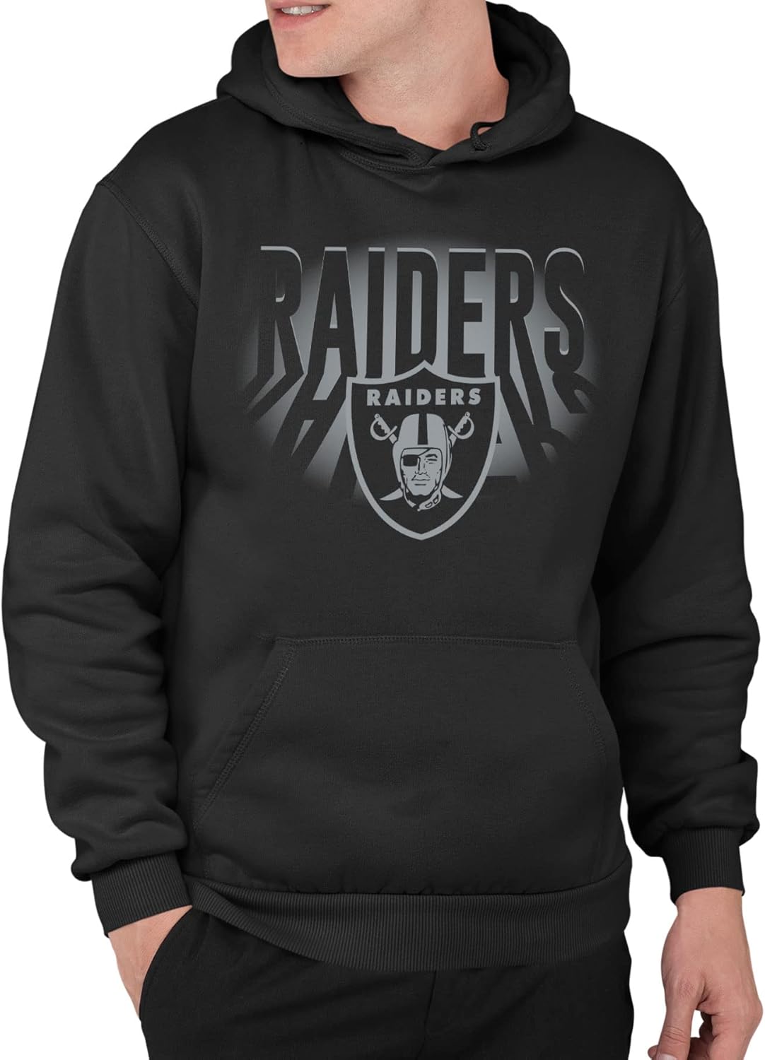 Las Vegas Raiders Adult Pullover Hoodie - NFL Apparel for Fans