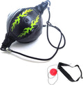 PU Leather Double End Boxing Punching Bag and Reflex Ball - Precision