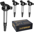 Pack of 4 Ignition Coils for Toyota Corolla Prius Matrix Scion