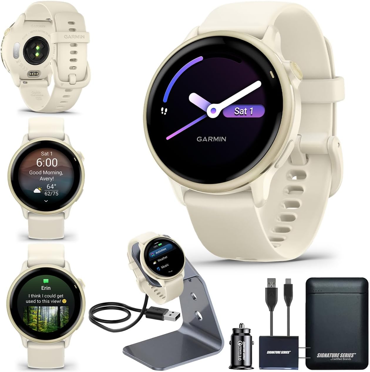 Garmin vivoactive 6 GPS Smartwatch with AMOLED Display Features