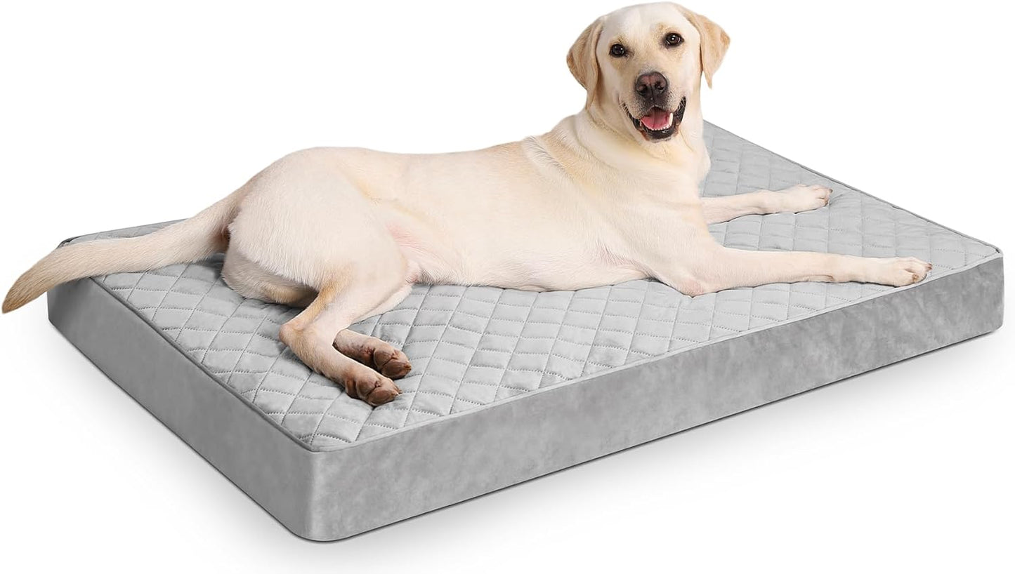 Orthopedic Dog Beds for Extra Large Dogs with Waterproof Cover