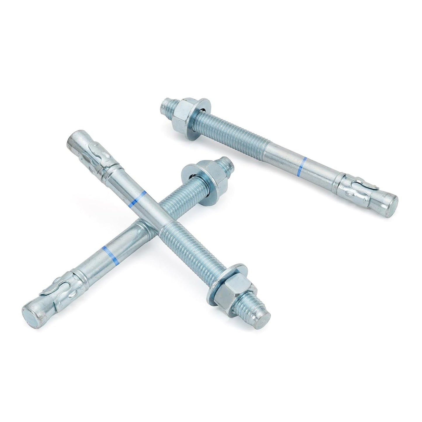3/4 inch Wedge Anchors Bolts for Concrete - Heavy Duty 10 Pack