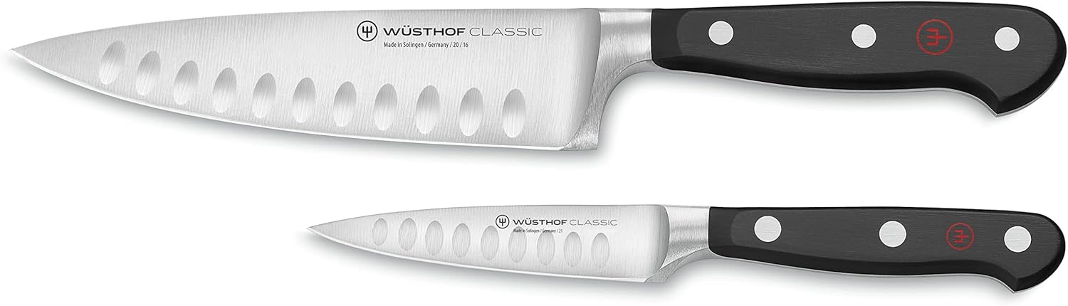 Wusthof Classic Hollow Edge Chef's Knife Set for Every Kitchen
