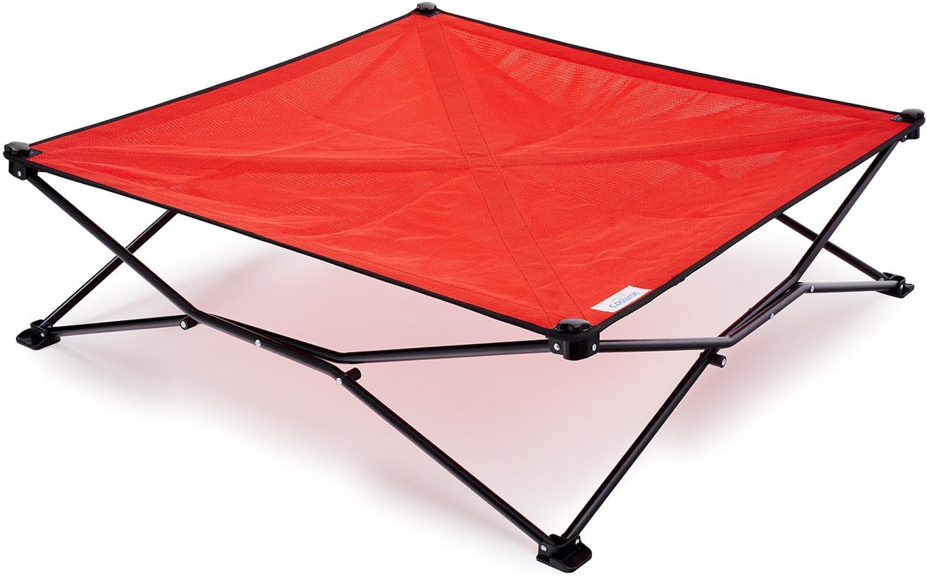 Coolaroo On-The-Go Elevated Dog Bed for Travel and Comfort