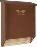 Wooden Large Bat House for Outdoors - 2 Chamber, Fits Up to 75