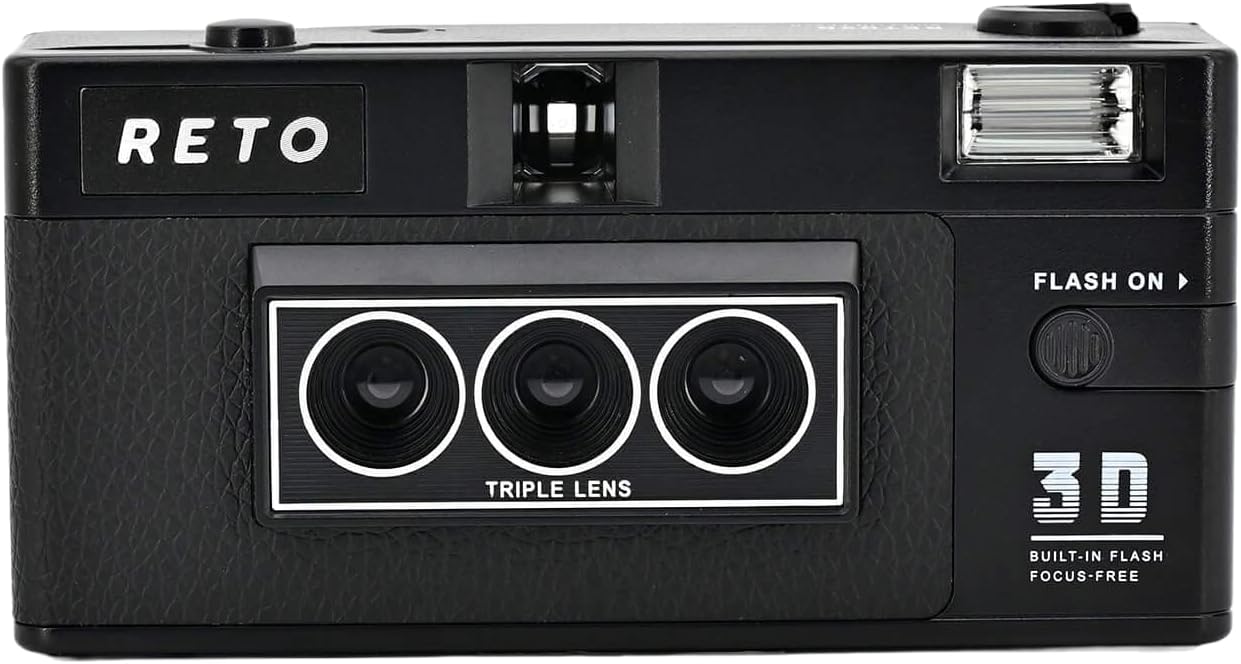 RETO Reto3D 35mm Film Camera - Capture Stunning 3D Images