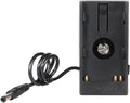 Andoer Camera DV Battery Mount Plate Power Supply for BMCC BMPCC