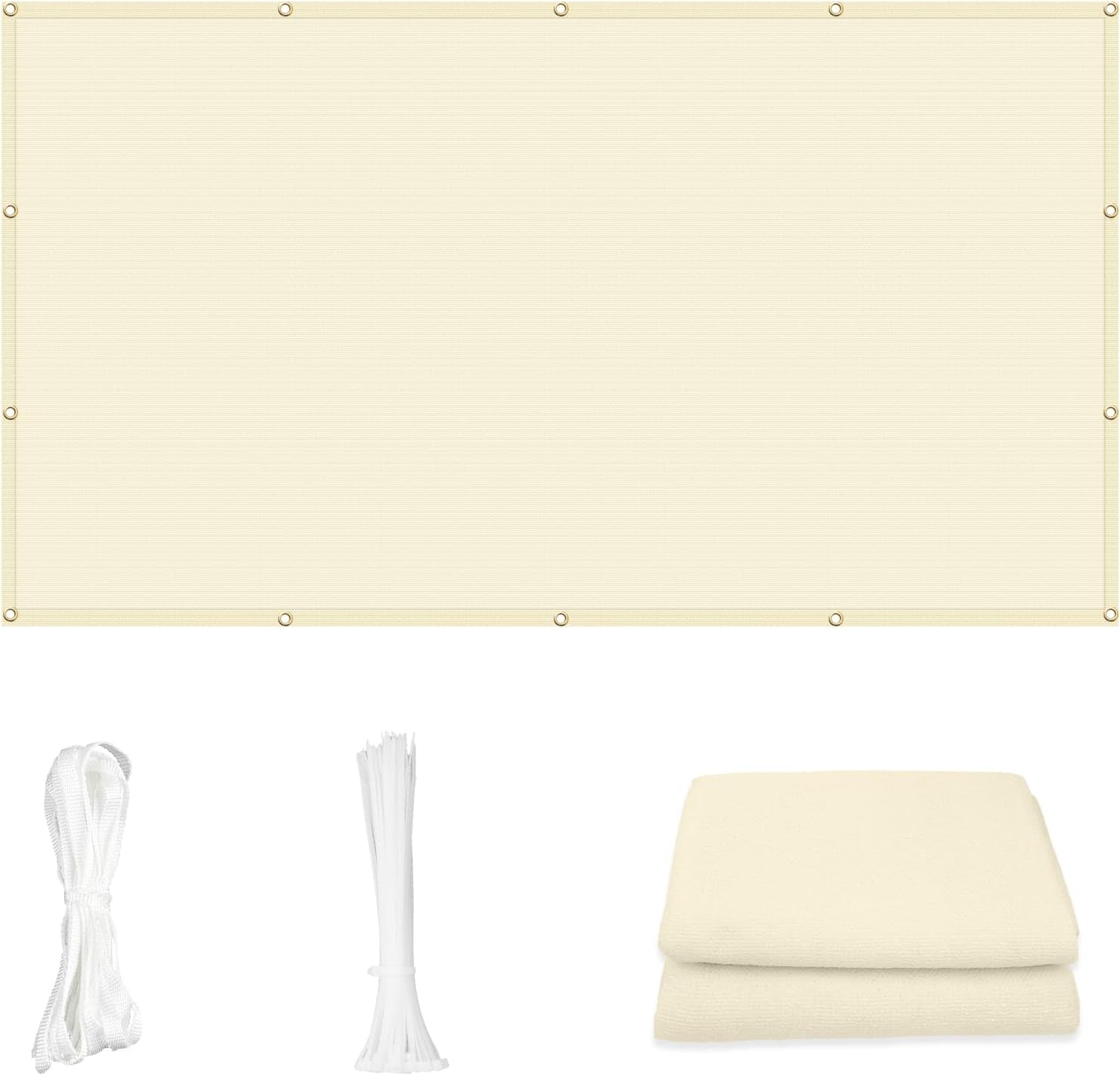 Cool Area Sun Shade Cloth for Outdoor Patio and Garden Use