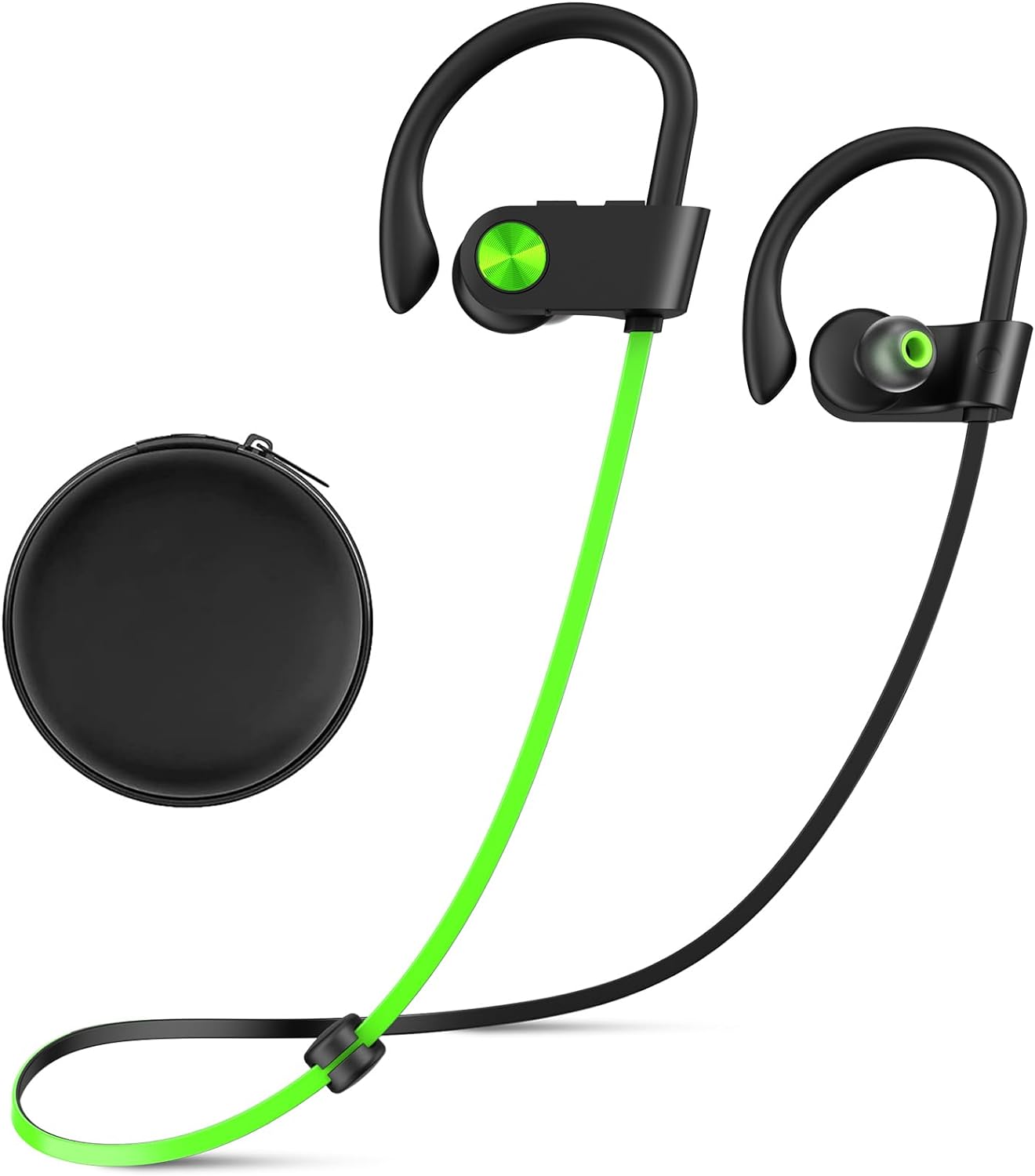 VRIFOZ Wireless Sports Earbuds: 16 Hrs Playtime, IPX7 Waterproof