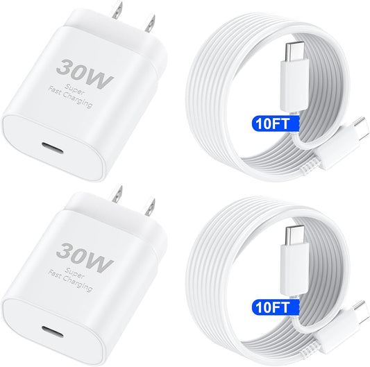 Ultimate USB C Fast Charger for iPhone 16/15 - 30W Power
