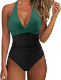 SUUKSESS Women Sexy Tummy Control One Piece Swimsuit (Style MJTD)