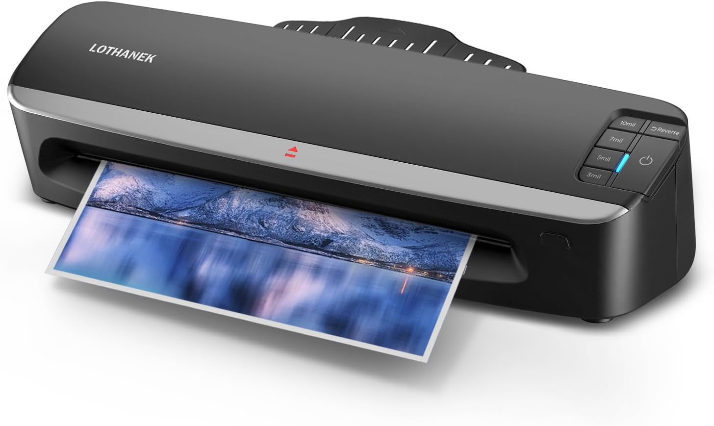 LOTHANEK 13 4-Roller Laminator: Fast Warm-up, Heavy Duty Performance