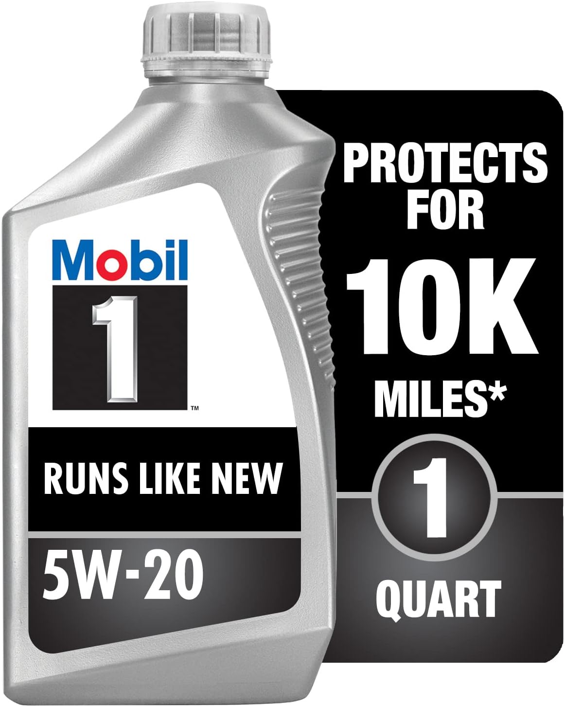 Mobil 1 Advanced Full Synthetic Motor Oil 5W-20 for Engine Care