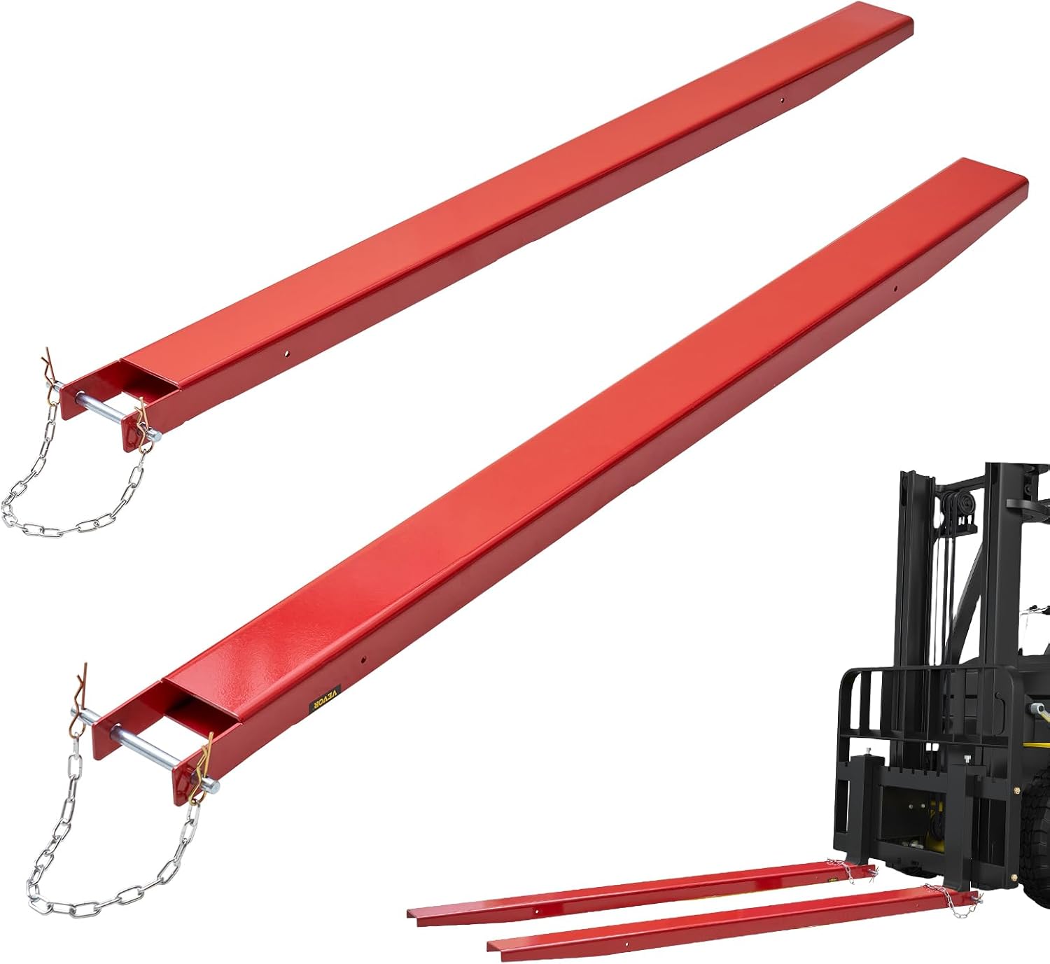 VEVOR Forklift Extensions 72 Inch Heavy Duty for Efficient Handling