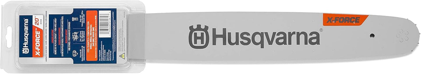 Husqvarna X-Force 20 Inch Chainsaw Bar for Precision Cutting