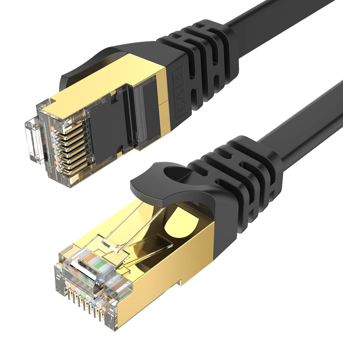 High Speed 30 ft Cat8 Ethernet Cable - Weatherproof & UV Resistant