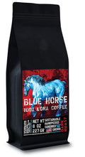 Blue Horse 100% Kona Coffee Dark Roast, 8 oz Bag - Farm Fresh Flavor