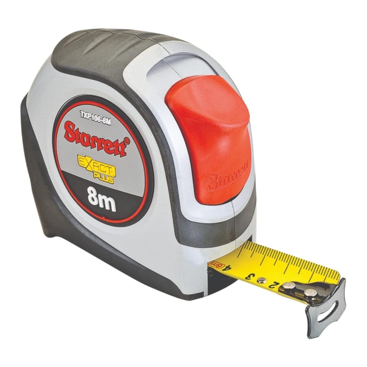 Starrett Exact Plus Retractable Metric Pocket Tape Measure 8m