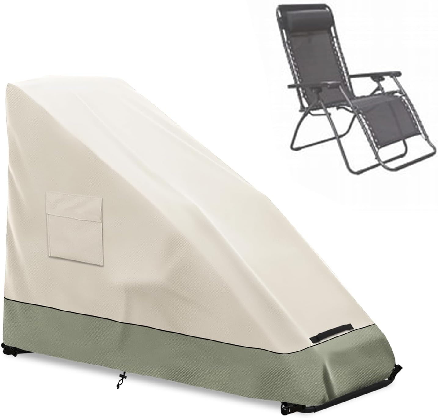 Heavy Duty Waterproof Zero Gravity Chair Cover for Outdoor Use